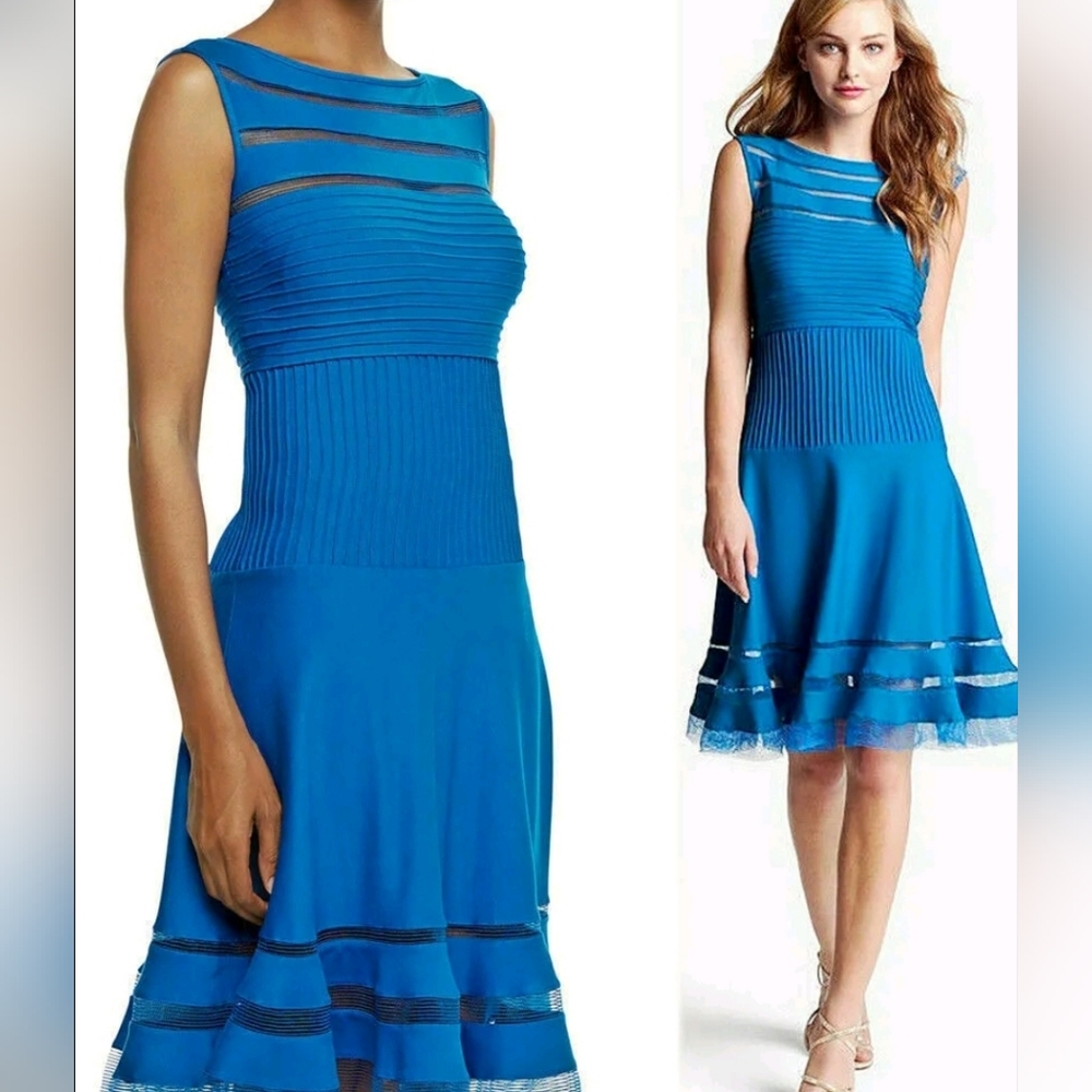 ❤️GUC Tadashi Shoji Fit n Flare Dress